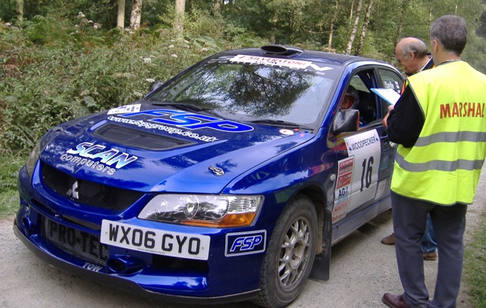 Woodpecker Rally 2010 SS2 Start Control 2 Cropped